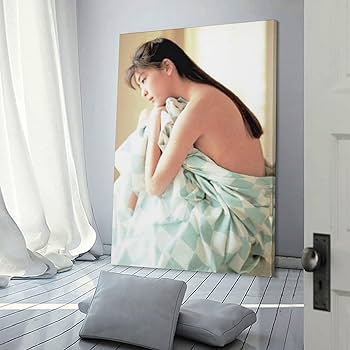 Amazon.co.jp: 中山忍写真セクシーポスター壁の絵 部屋飾り キャンバス